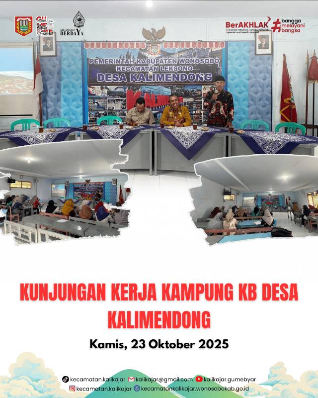 Kunjungan Kerja Kampung KB Desa Kalimendong: Memperkokoh Program Keluarga Berkualitas